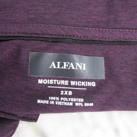 Alfani Rthan Performance Golf Polo Shirt - Picture 5 of 5